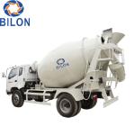 3m3 Concrete Mixer Truck With 4 Wheel Driver , 2 Wheel Steering