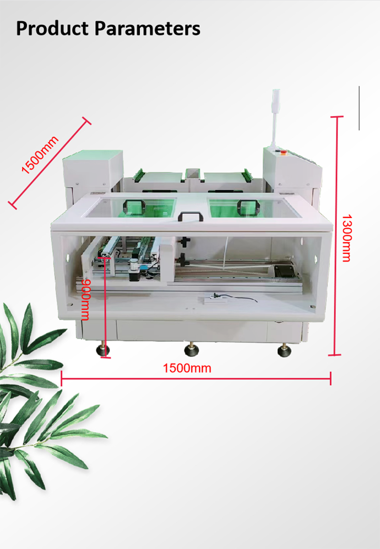 Industrial Machinery SMT Unloader with 200 KG Weight and 1500mm×1500mm×1300mm Dimensions for 50pcs Storage Capacity