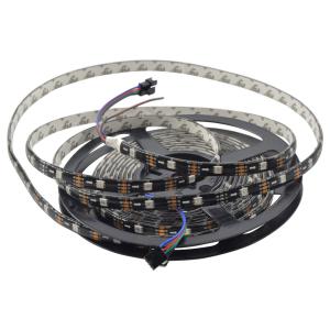 China 3.2Ft/1m DC 5V IP30 Non-Waterproof Addressable 144pcs/M APA102 SMD5050 LED Full Color Flexible LED Strip Light factory