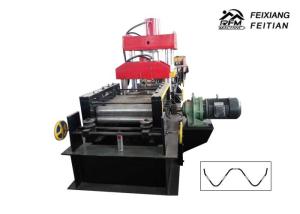 China High Efficient Highway Guardrail Roll Forming Machine Two Waves ISO Approved factory