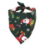 Unique Shape Seasonal Dog Bandanas Washable Cozy Cotton Dog Bibs