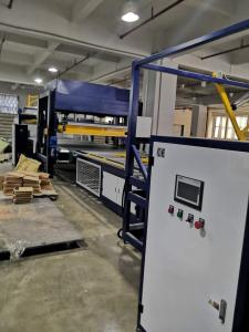 China Bed Net Mattress Roll Packing Machine 3930 * 2050 * 1375mm Dimension 1600KG Weight factory