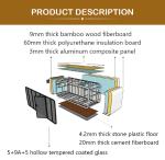 Villa Outdoor Living and Working Office Pod Apple Cabin Customized Modular