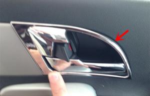 China JAC S5 2013 Interior Door Handle Frame Auto Interior Door Switch Trim Parts factory
