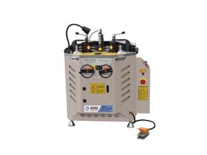 China WEIKE Single Head Corner Crimper CE Aluminum Window Crimping Machine factory