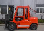 4 Ton Hydraulic Diesel Heavy Duty Forklift Equipment With Fan / Heater