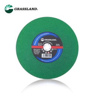 China MPA Metal 355mm 14 Inch Resin Green Cutting Disc factory