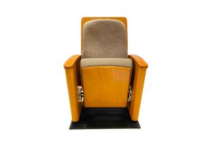 China High Back Wooden Foldable Office Auditorium Theater Seating factory