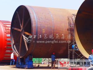 China Pengfei 35CrMo 2 Halves Helical Gear Rotary Kiln Parts factory