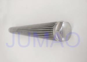 China High Precision Pleated Filter Element , 316L Stainless Steel Sintered Filter Cartridge factory