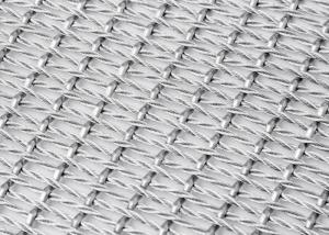 China Stainless Steel Flexible Architectural Woven Metal Mesh For Wall Coverings factory