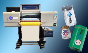 China Roller Heating DTF UV Ink Printer With Maintop 6.1/PP Soft RIP Up To 600MM Printing Width factory
