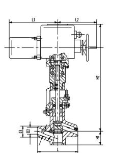 China Carbon Steel Power Station Valve, Discharge Valves J961Y DN20 DN32 factory