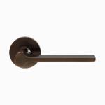 Luxury Outside Bright Solid Modern Gold Door Handles 135mm 63mm