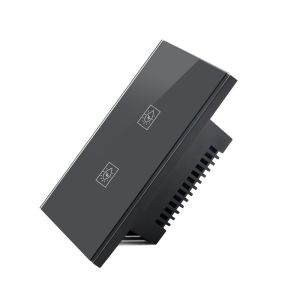 China Glomarket Tuya Wifi No Neutral 1/2/3/4 Gang Us Switch Controller Smart Home Appliances Smart Touch Control Switch factory