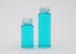 Small Volume Slim Glass Essential Oil Packaging Bottles With 18mm Dropper