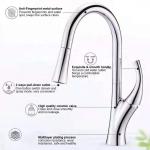 USA CUPC Certificate Single Hole Pull Out Kitchen Faucet