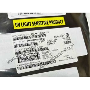 24AA512T-I/CS17K 512Kbit 1.7V to 5.5V 400 kHz Memory IC Chip Serial EEPROM with I2C Interface