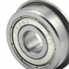 Self Lubricated ABEC-1 F688 ZZ Flanged Ball Bearing 8 X 16 X 5 Mm