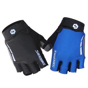 China Half Finger Waterproof MTB Gloves , Mens / Womens Waterproof Cycling Gloves factory