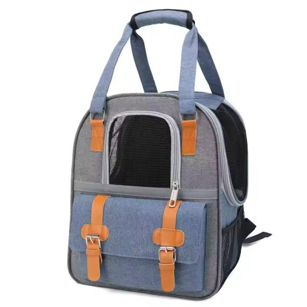 Transparent Oxford Pet Carrier Bag Breathable Travel Pet Cat Dog Carrier Bag