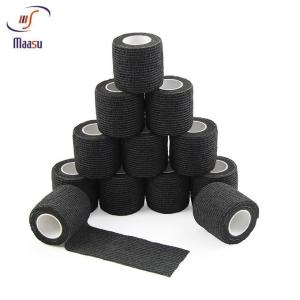 China Breathable Medical Gauze Bandage 100% Cotton Black factory