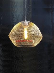 China Copper Wire Decorative Metal Lamp Shades E26/E27 Wire Cage Light Shade D 12cm factory