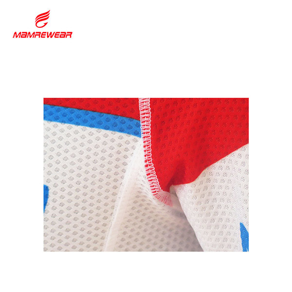 Pro Team Mesh Fabric Trek Cycling Jersey / Road Bicycle Clothing Customized
