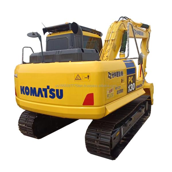 Hydraulic Cylinder Original Japan 13 Ton Komatsu PC130 Excavator Used Crawler