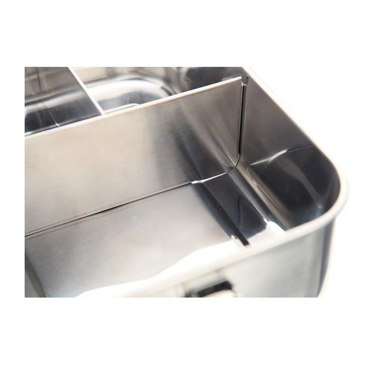 3 In1 Safety Stainless Steel Lunch Box Kids Adult Stainless Steel Bento Box