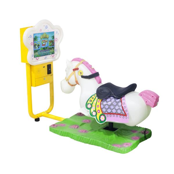 Amusement Park Mame Arcade Machine , Electric Video Kiddie Ride Car Kids Coin