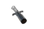 Silver Color USA Trailer Plug 6 Way Electrical Trailer Connector SAE J2863