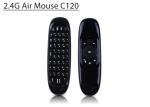 6 axes Gyroscope C120 2.4G Air Mouse Rechargeable Wireless Keyboard Remote