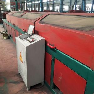 China High Efficient 15kw Straight Wire Drawing Machine , Steel Wire Drawing Machine factory