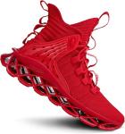 Red PVC Rubber Breathable School High Ankle Basketball Shoes OEM