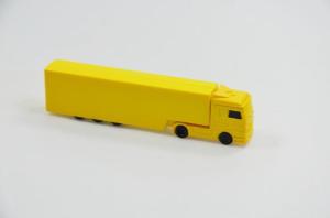China Plastic car usb memory stick Truck shape usb 1gb with your own brand factory