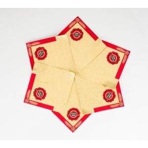 China aluminum foil beer label printed embossing labels glass bottle private wine metal sticker label paper labels for beer on sale