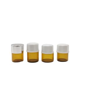 China 2ML Amber Glass Perfume Sample Vials factory
