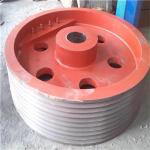 50mm Diameter Jaw Crusher Pulley Flywheel Of Mining Machine Spare Parts
