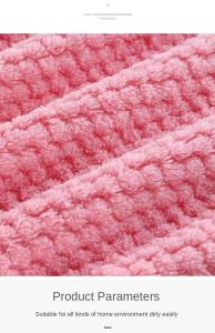 China KILINE Microfiber Kitchen Dish Towel Dishcloth Rag Non-stick Thickened Wipe Table factory