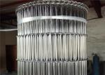 Food grade 304 stainless steel flat flex wire mesh conveyor belt for bread