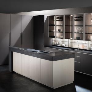 China Professional Designs Custom Made Kitchen Cabinets Solid Wood Kitchen Cabinet factory