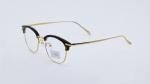 Retro plain glass spectacles Clear Lens Titanium round Frame 50MM light weight