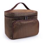 Waterproof Travel Accessories Make Up Bag With Brush Pockets For Women