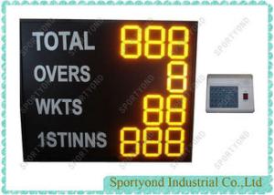 China Electronic Digital Cricket Scoreboard With Led Display and Remote Control factory