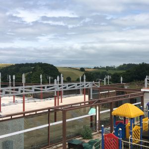 Bolt Connection Steel Prefabricated Houses Q355B Prefab Metal Houses