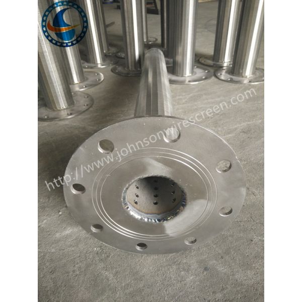 Customized Stainless Steel Well Screen , Industrial Welded Wedge Wire Screen