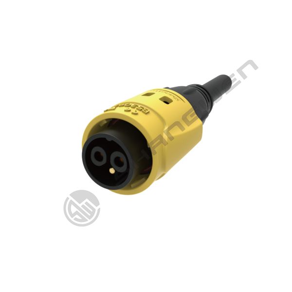 China IP65 Quick Plug Output Push-pull Self-locking Yellow Industrial Female  Male Plug Power M19 Push Lock Waterproof 3 Pin Connector factory
