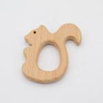 Wooden Baby Toys Montessori Toys Fun Animal Toys, Smooth Natural Wood, Wood