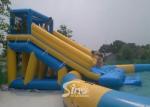 15m Dia. Pool Kids N Adults Big Inflatable Water Park On Land For Outdoor Rental